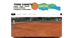 Desktop Screenshot of campingtorrecanneto.it
